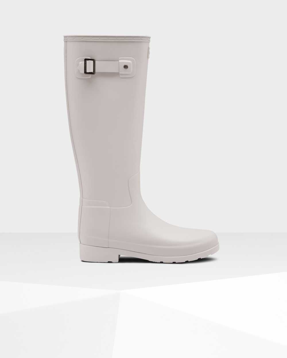 Hunter Original Refined Tall Women's Rain Boots NZ-56931V Grey